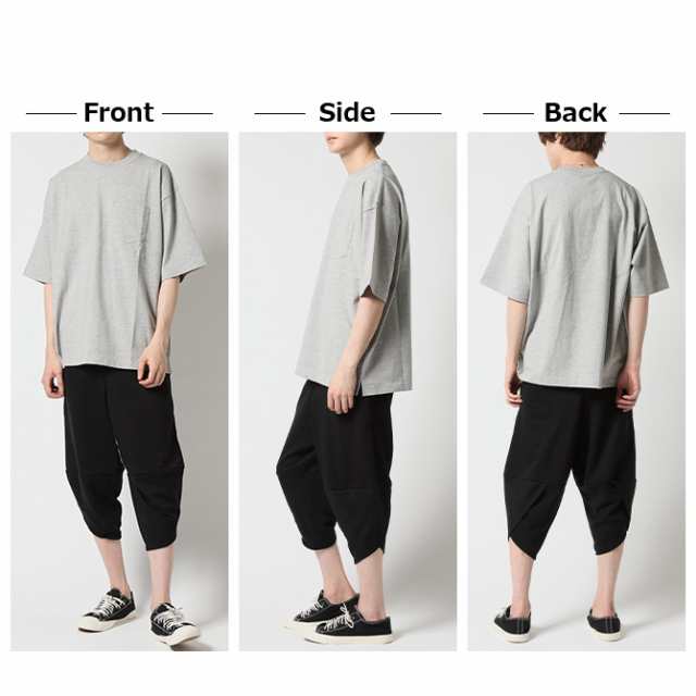Tシャツ メンズ USAコットンオーバーサイズTシャツ 半袖 クルー