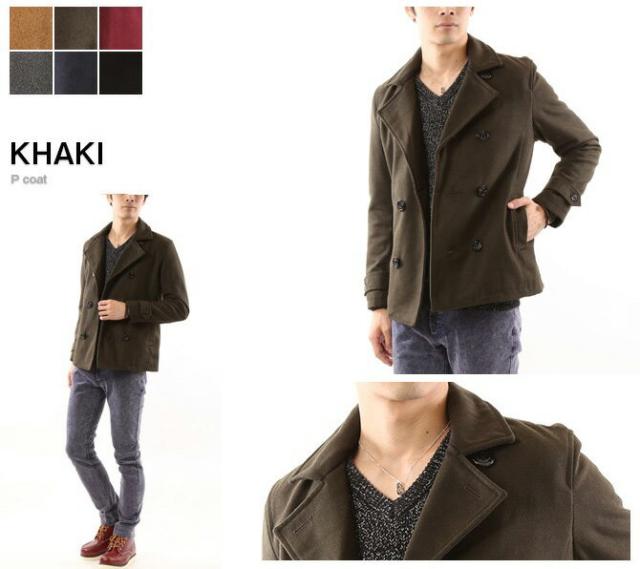 ピーコート メンズ Pコート メンズ ウール メルトン アウター メンズ アウター コート ショート丈の通販はau Pay マーケット Arcade アーケード