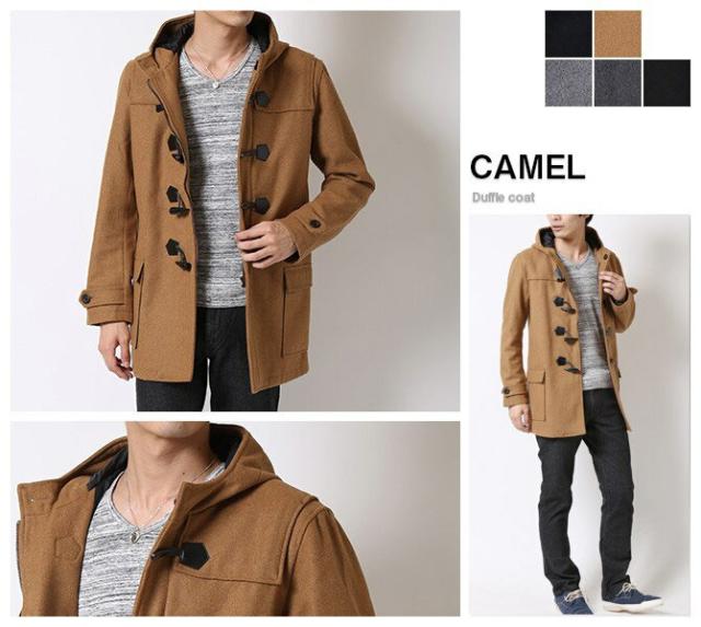 ダッフルコート メンズ ロング丈 メルトン フード ビジネス 起毛 メンズファッション きれいめ カジュアル トラッド ハーフ丈 秋服 冬服の通販はau Pay マーケット Arcade アーケード