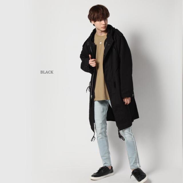 [送料無料][美品] ヒューストンM51ミリタリーパーカーモッズコート HOUSTON M-51パーカー | オリーブモッズコート - ミリタリー