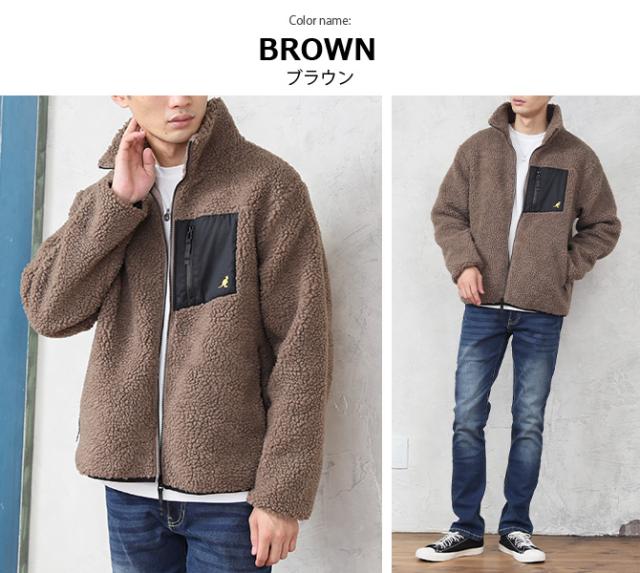 KANGOL カンゴール ボアブルゾン メンズ ジャンパー アウター