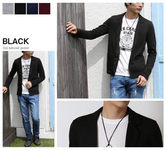 テーラードジャケット メンズ 細身 ジャケット メンズ コーデ きれいめ着こなし 1b 1つボタン ストレッチ かっこいい 春新作 ジャケットの通販はau Pay マーケット Arcade アーケード