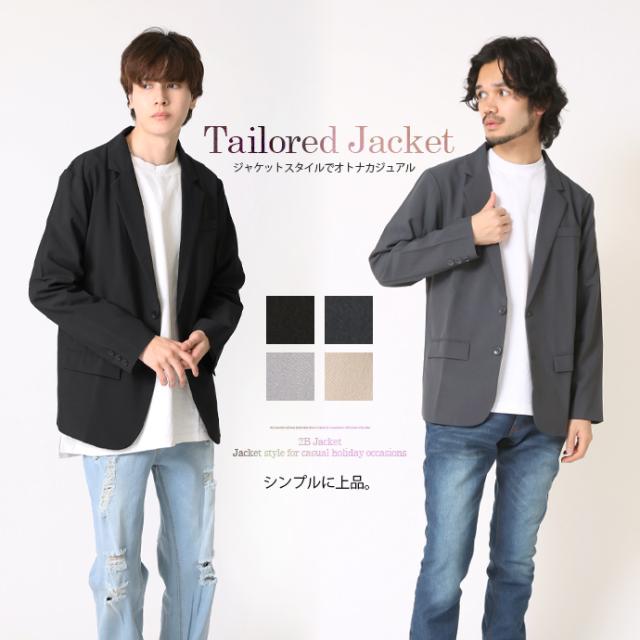 テーラードジャケット メンズ ジャケット メンズファッション トップス 