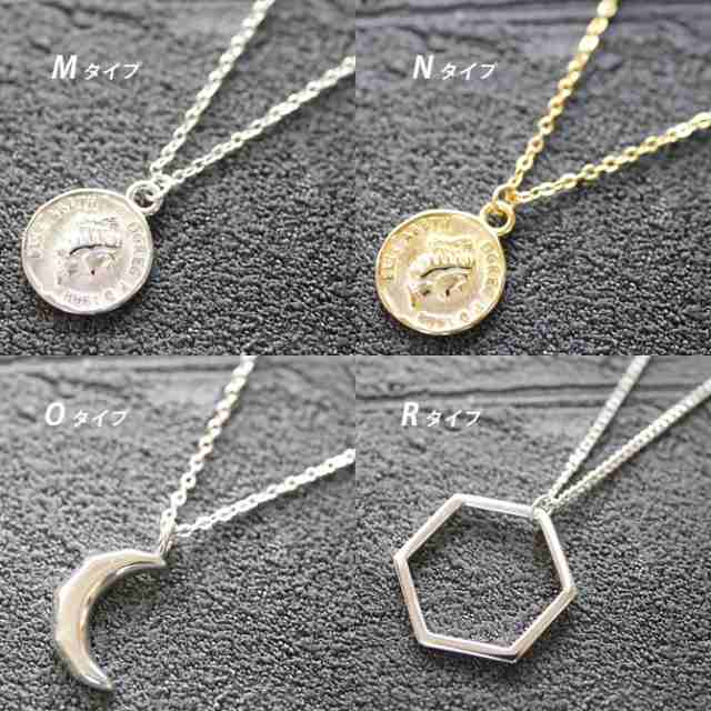 SENTI センティ / CHARM NECKLACE GD シルバーチャームネックレス