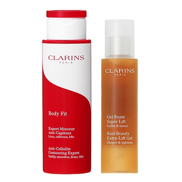 クラランス CLARINS ボディ フィット 200mL ＋ ジェル ビュスト ...