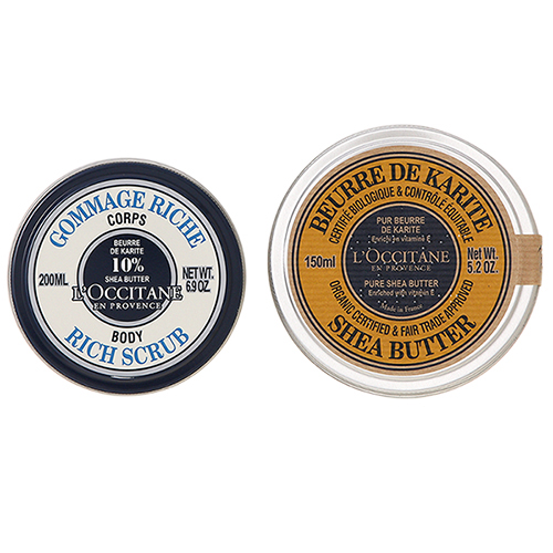 セット ロクシタン L Occitane シア リッチボディスクラブ 0ml ピュア シアバター 150mlの通販はau Pay マーケット コスメランド