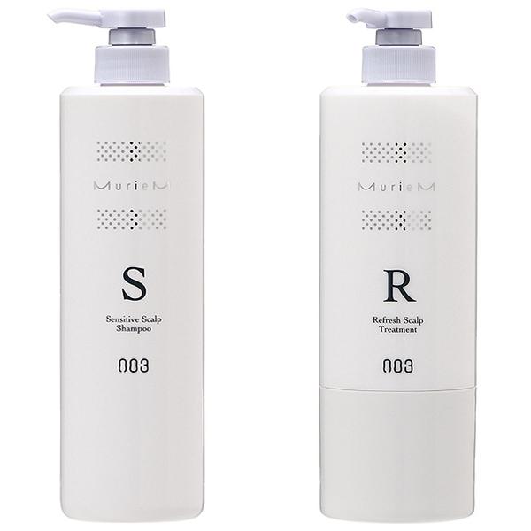 【セット】 ナンバースリー no3 ミュリアムクリスタル 薬用スカルプシャンプーS 660mL + 薬用スカルプトリートメントR 620g