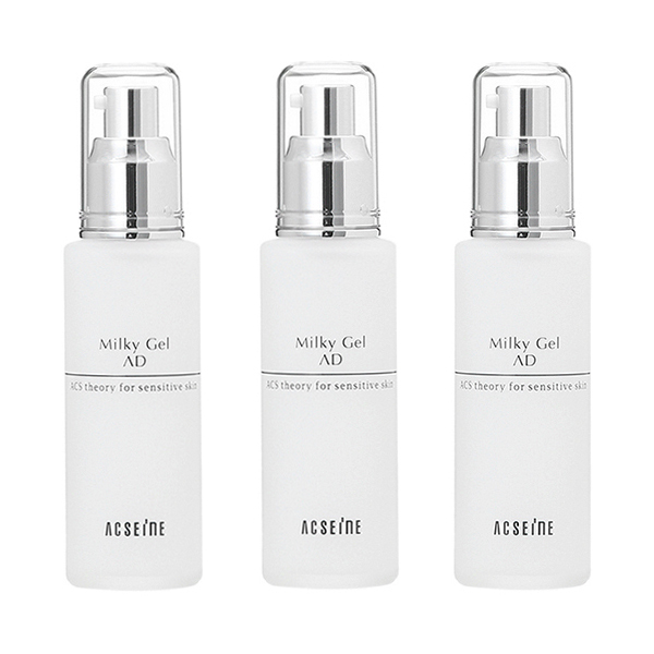 【セット】アクセーヌ ACSEINE ミルキィジェルAD 60mL 3個セット