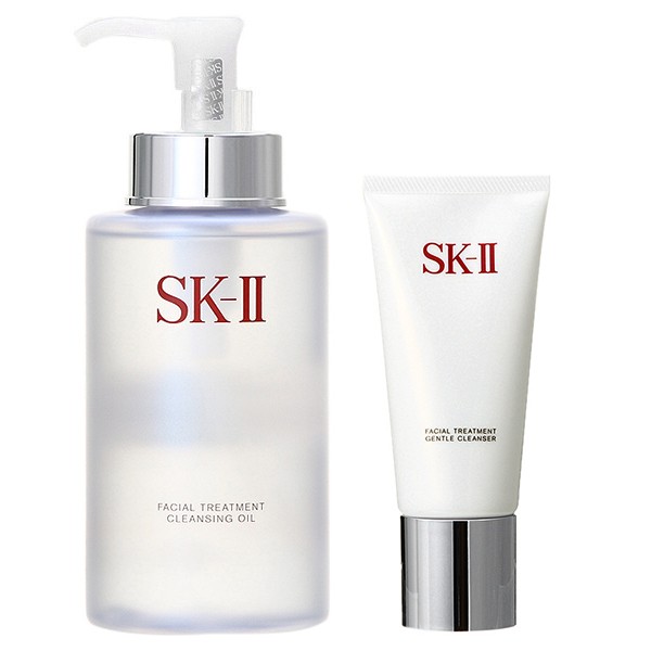 【セット】エスケーツー SK-II 洗顔セットA (クレンジングオイル 250mL + ジェントル クレンザー 120g)