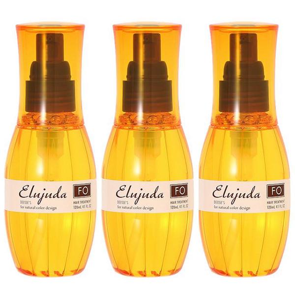 【セット】 ミルボン MILBON ディーセス エルジューダ FO 120mL (コシが弱く動かしづらい髪) 3個セット アウトバストリートメント