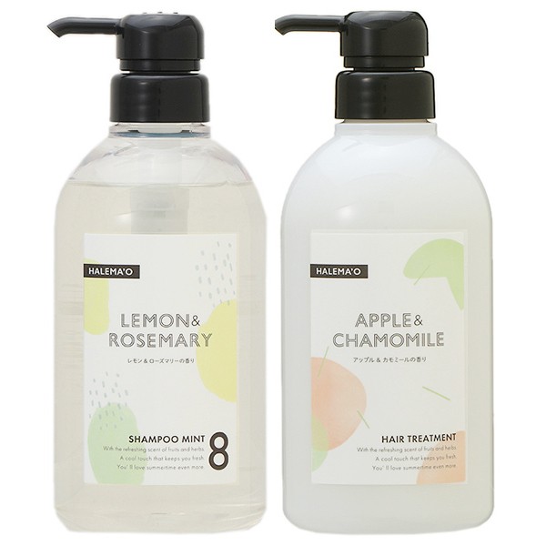 【セット】 デミ コスメティクス ハレマオ シャンプー ミント 8 500mL + ヘアトリートメント 500g シャンプー トリートメントセットの通販は