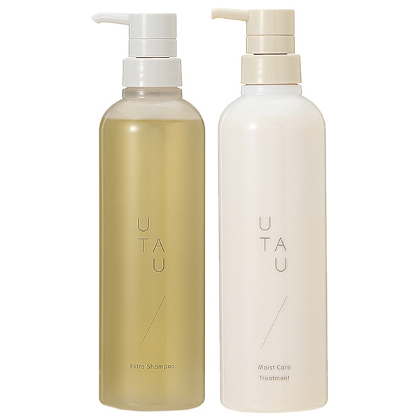 【セット】 デミ コスメティクス ウタウ UTAU エクストラ シャンプー 500mL + モイストケア トリートメント 500g シャンプー トリートメントセット