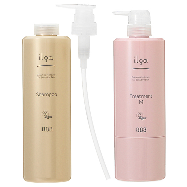 【セット】 ナンバースリー no3 イルガ 薬用シャンプー 660mL + トリートメントM 620g【医薬部外品】 シャンプー トリートメントセット