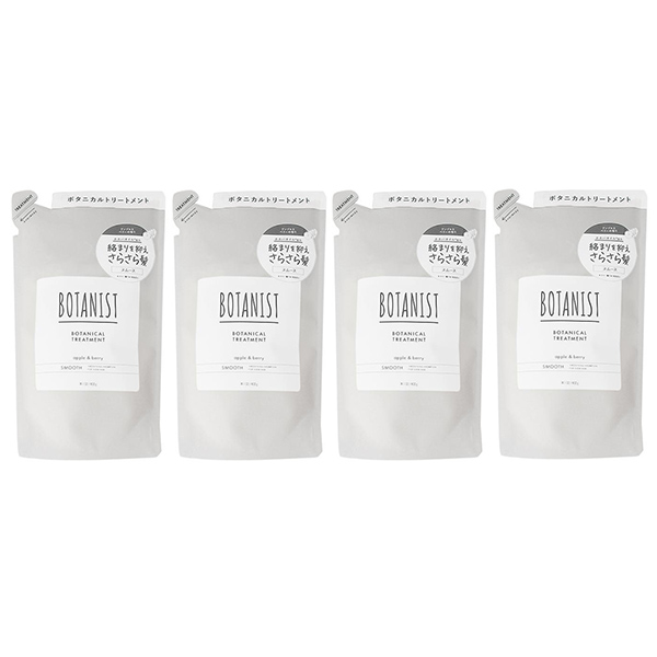 【セット】 ボタニスト BOTANIST ボタニカルトリートメント スムース 詰め替え 400g 4個セット レフィルの通販は 5,280円