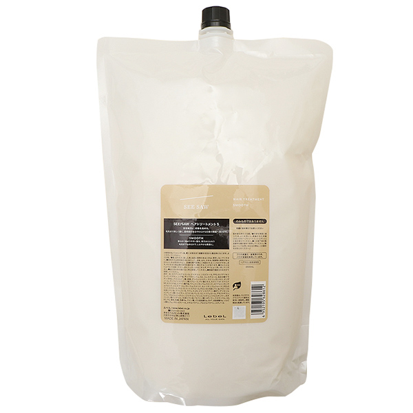 ルベル シーソー SEE/SAW ヘアトリートメント S スムース リフィル 2500mL レフィル