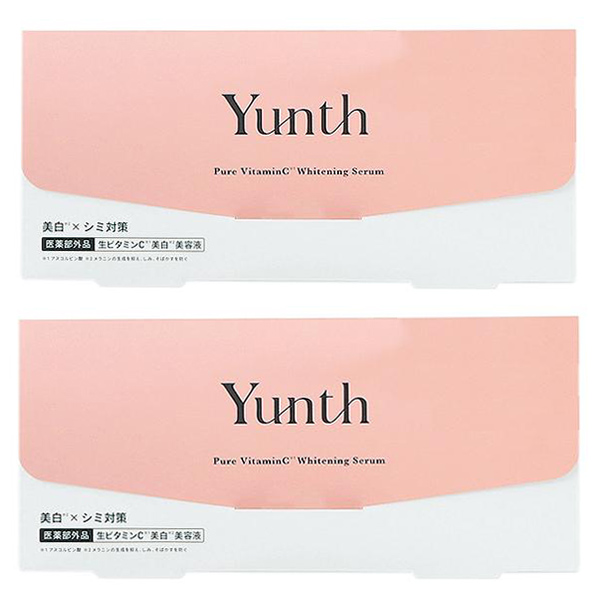 【セット】 ユンス Yunth 生ビタミンC 美白美容液 1mL 28包 2個セット 【医薬部外品】 美容液 7,880円