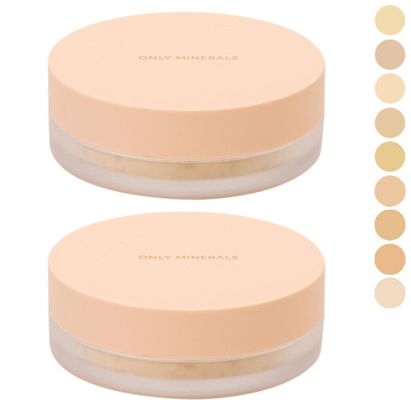 【セット】 オンリーミネラル ONLYMINERALS ファンデーション  マットタイプ SPF17 PA++ 5g 2個セット NEWパッケージ