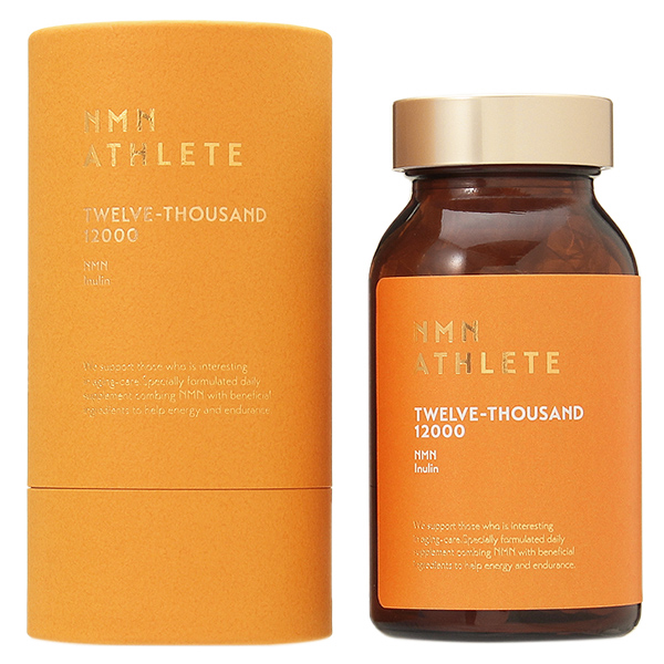 【正規品】  NMN ATHLETE TWELVE-THOUSAND (エヌエムエヌ アスリート 12000) 120粒 サプリメントの通販は