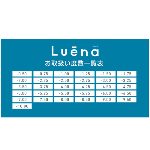 ルーナ Luena 1day 5枚入 コンタクト クリアコンタクト コンタクトレンズ ワンデー １day の通販はau Pay マーケット コスメランド