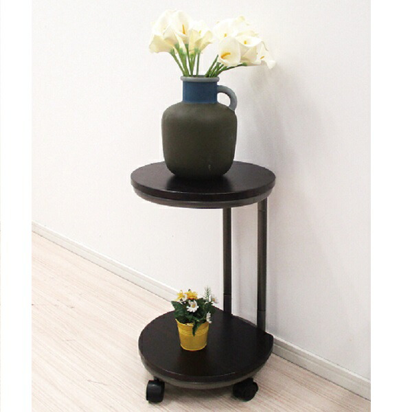 花台にもなるサイドテーブル Fl 1496 花台 サイドテーブル 花 和室 リビング 玄関 キャスター アジャスター シンプル お洒落 モダン テーの通販はau Pay マーケット 全品送料無料ゆとり生活研究所