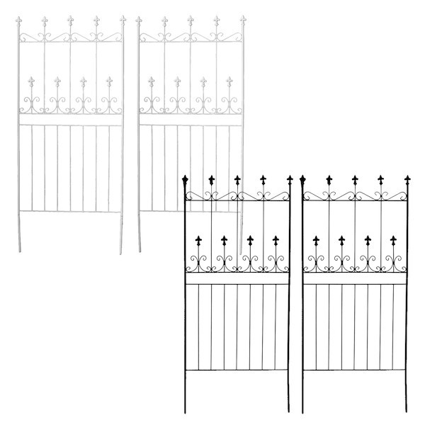 【ポイント7% クーポン進呈 送料無料】オールドシャトーフェンス150 ロータイプ 2枚組 エクステリア 庭まわり フェンス・垣 OC002L-