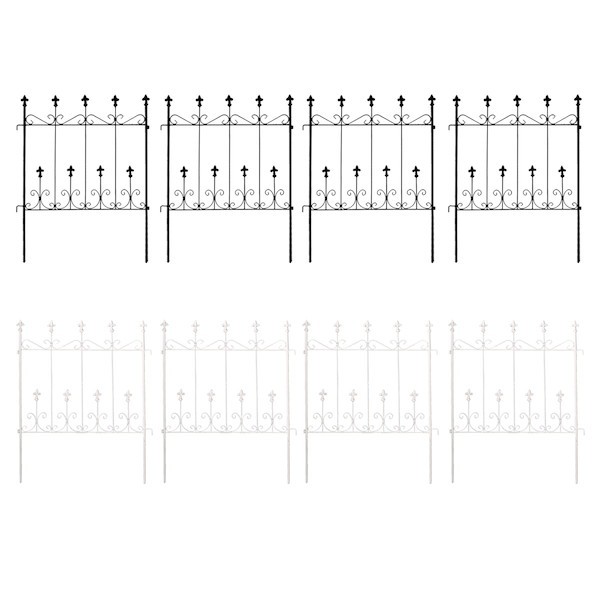 オールドシャトフェンス ミニタイプ 4枚組 アイアン ガーデニング 庭