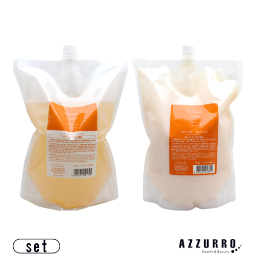 MIAN ミアン（フォード） ピュアファクター シャンプー 2000ml モイストパック 2000g 詰め替え 合計2点セット【宅急便対応】【翌日着対応】
