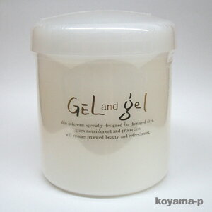 ゲルアンドゲルS クリーム 500g GEL＆gel/ゲル＆ゲル/ゲルクリームの通販は