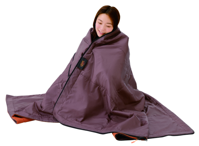 メイダイ more hot 暖暖あったか4WAYシュラフ 毛布 ブランケット 寝袋