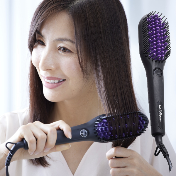 ブラシ型ストレートアイロン