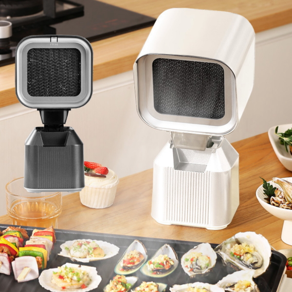 卓上コンパクトレンジフード 卓上レンジフード 焼き肉 換気扇 卓上 テーブル ミニ ポータブル 部屋 煙 ニオイ 油 あぶら 吸い取る 料理 臭い 匂い 料理臭 焼肉 焼き餃子 すき焼き たこ焼き お好み焼き テーブルクッキング テーブル換気扇 おしゃれ お洒落 道具 器具 用具