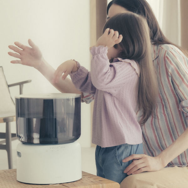 オートクリーン加湿器 STEM 500H ホワイト/クールグレー 加湿器 超音波式 超音波 加熱式 除菌 スチーム式 おしゃれ 家庭用 超音波加湿器 加熱式加湿器 スチーム式加湿器 乾燥 保湿 乾燥対策 乾燥防止 リビング 卓上 誕生日 バースデー プレゼント ギフト 贈り物 お祝い 人気