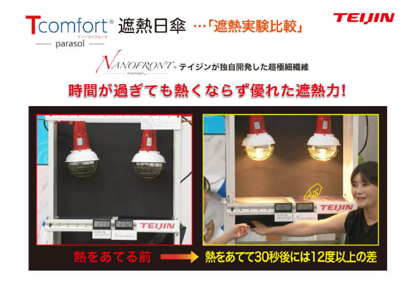 テイジン Tcomfort 晴雨兼用 遮熱パラソル 2026年モデル グレージュ/ネイビー 晴雨兼用傘 傘 日傘 折りたたみ 帝人 アクシア teijin 帝人アクシア 遮熱 軽量 ナノフロント UVカット 遮熱日傘 メンズ 男性用 レディース 女性用 誕生日 バースデー プレゼント ギフト 贈り物_12