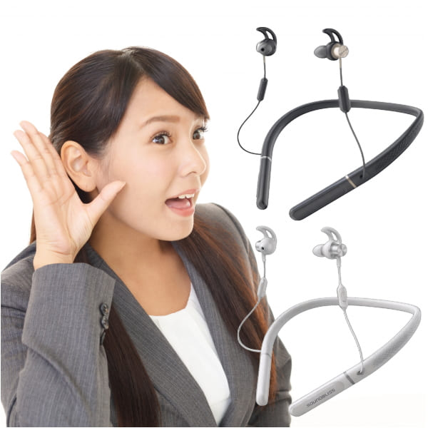デジタル集音器 サウンドブリス ホワイト/ブラック 集音器 ワイヤレス ワイヤレス集音器 デジタル デジタル集音器 充電式 首掛け式 集音機 SOUND BLISS 充電式集音器 ヒアリング 耳 音 声 軽量 介護 シニアグッズ 母の日 父の日 敬老の日 シニア 誕生日 プレゼント 贈り物