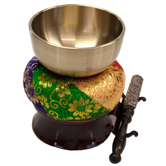 直送品・リン花4点セット 朱雀 りん 仏具 仏壇 神具 鐘 おりん 鈴 凛 りん棒 セット おしゃれ 仏具の鐘 仏具リンセット お仏壇 仏具用品 法事 法要 国産 日本製 グッズ おすすめ 人気 通販 販売