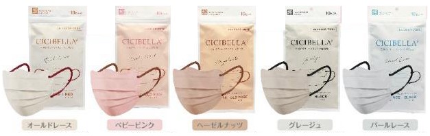 CICIBELLA 4Dバイカラーマスク 10枚入 大人用マスク マスク 小顔 大人用 4D 立体 カラーマスク 立体マスク プリーツマスク バイカラー マスク バイカラー プリーツバイカラーマスク 人気の通販はau PAY マーケット - ヘルシーラボ | au PAY マーケット－通販サイト