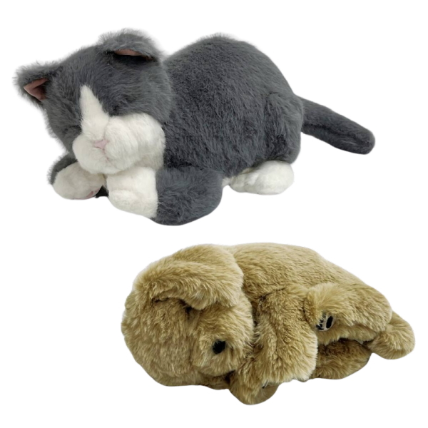 直送品・群馬電機 Relapy リラピー 抱き枕 枕 寝具 睡眠サポート ぬいぐるみ 犬 いぬ 猫 ねこ ペット型抱き枕 温感 ヒーター 心音再現 鼓動 体温 温感ヒーター 睡眠サポート 安眠グッズ 快眠グッズ 睡眠グッズ お子様 子供 キッズ 一人暮らし 癒し 高齢者 誕生日 プレゼント