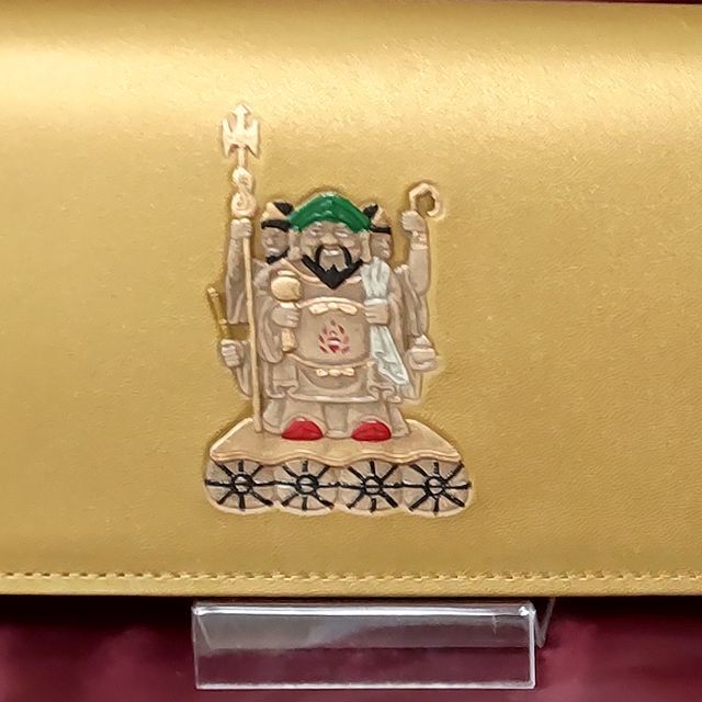 オルゴナイト『三面大黒天様オルゴナイト11.5cm』金運アップ置物 No10