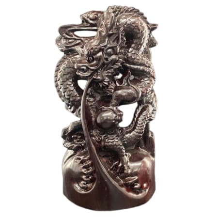 黒檀 吉祥龍神如意宝珠 開運 開運インテリア 吉祥龍神 厄除 龍 龍神 置物 龍神様 如意宝珠 風水 運気 繁栄 金運 吉祥 床の間 玄関 東 天珠 御守 御守り お守り グッズ おすすめ 通販 人気