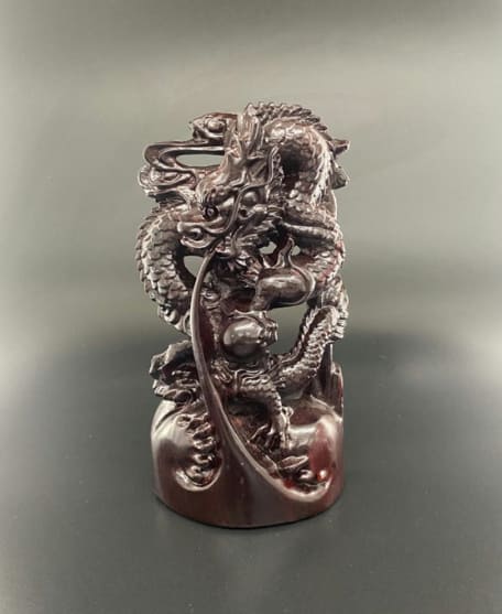 黒檀 吉祥龍神如意宝珠 開運 開運インテリア 吉祥龍神 厄除 龍 龍神 置物 龍神様 如意宝珠 風水 運気 繁栄 金運 吉祥 床の間 玄関 東 天珠 御守 御守り お守り グッズ おすすめ 通販 人気_1