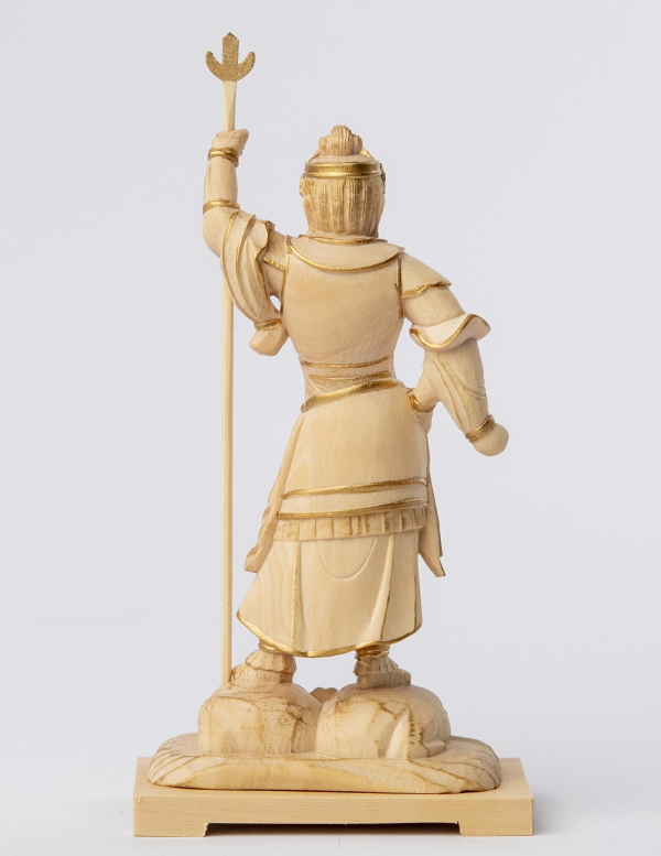 極小仏 泥足毘沙門天 800-123 仏像 MORITA 極小仏像 小さい 小さな仏像