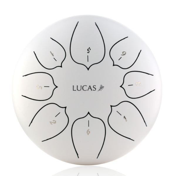 LUCAS ヒーリングドラム M 専用ケース付き ドラム タングドラム 楽器 ルカス スティールタングドラム 楽譜 演奏 スチールタングドラム 心 音 音色 サウンド 癒し 空間 浄化 瞑想 リラクゼーション ヨガ ヒーリング リフレッシュ 誕生日 プレゼント ギフト 贈り物