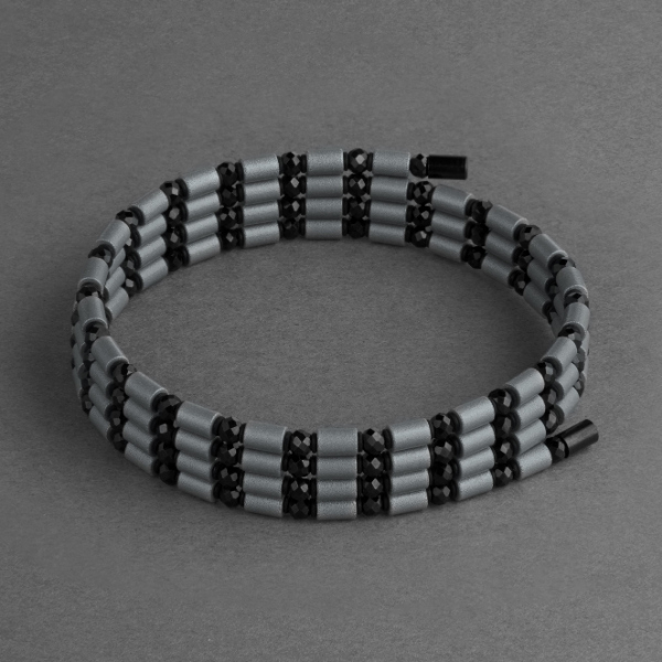 COREFORCE 健康ブレスレット ホワイト・シルバー COREFORCE ビーズ