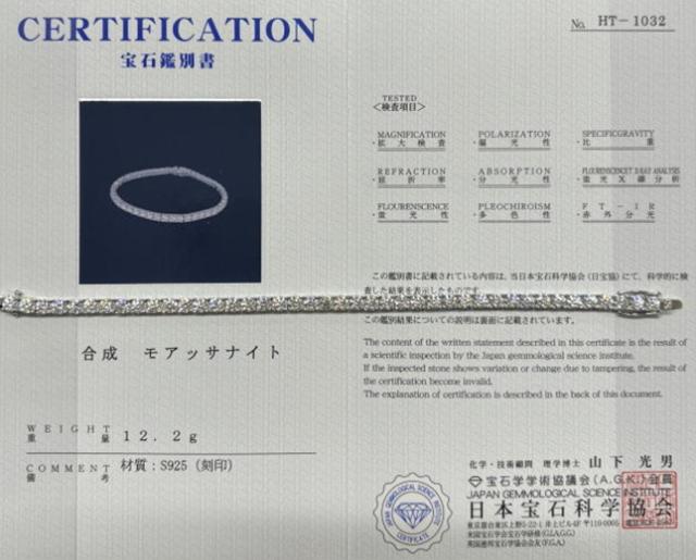 モアッサナイト テニスブレスレット 4mm モアッサナイトブレスレット アクセサリー レディースジュエリー ブレスレット モアサナイト Moissanite モアッサン石 人工宝石 宝石 ジュエリー レディース 女性用 テニス スポーツ 誕生日 バースデー プレゼント ギフト 贈り物_2