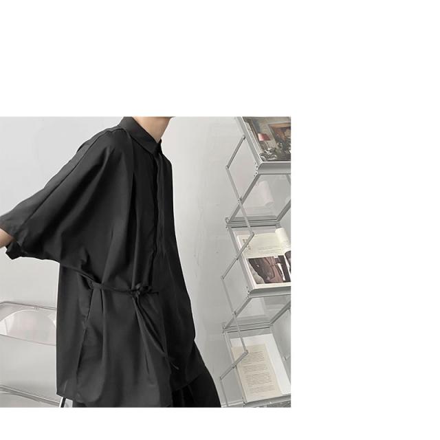 ビッグ ドルマンスリーブシャツ ビッグシルエット ブラックコーデ ビックシルエット 韓国 ファッション メンズ ゆったり メンズ ストリの通販はau Pay マーケット ビッグバンフェローズ
