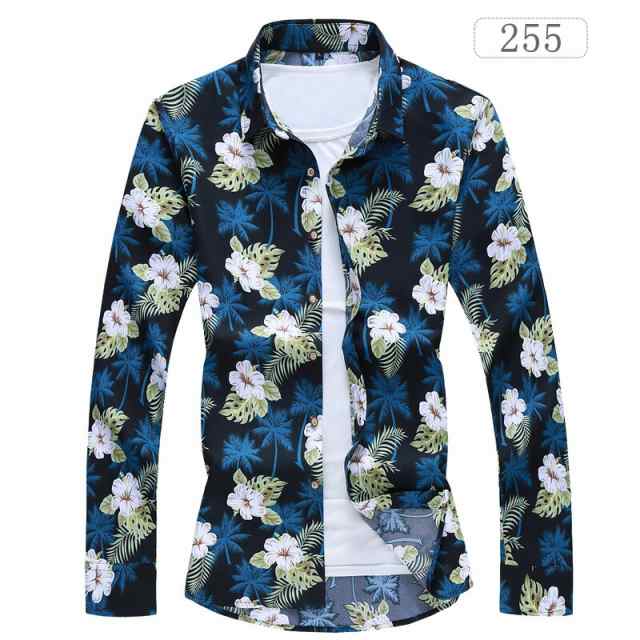 定価2.5万 美品 giangi×SHIPS 藍染 長袖シャツ サイズS 花柄