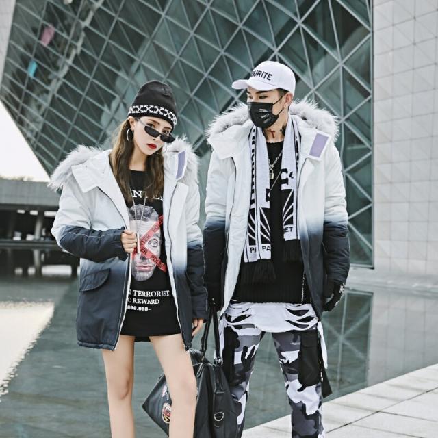 フェイクダウンジャケット メンズ レディース ユニセックス フェイクファー 韓国 ファッション アウター 冬 冬物 長袖 ストリート系 原宿の通販はau Pay マーケット ビッグバンフェローズ