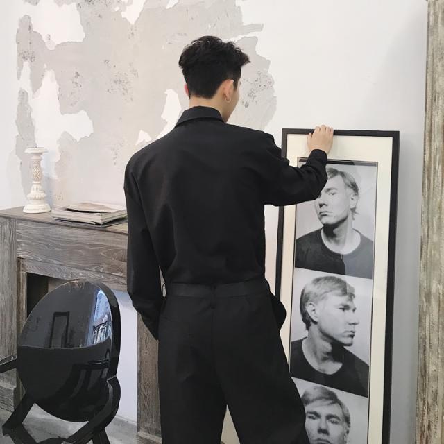 オールインワン つなぎ 長袖 セットアップ 上下セット メンズ ロング丈 メンズファッション 無地 韓流 韓国ファッション ストの通販はau Pay マーケット ビッグバンフェローズ