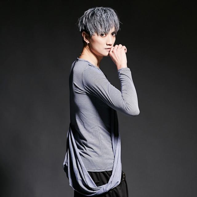 ヴィジュアル系 V系 デザインロンt ロングスリーブt ボーダー カットソー ゴスロリ ゴシック ビジュアル系 ロック パンクの通販はau Pay マーケット ビッグバンフェローズ