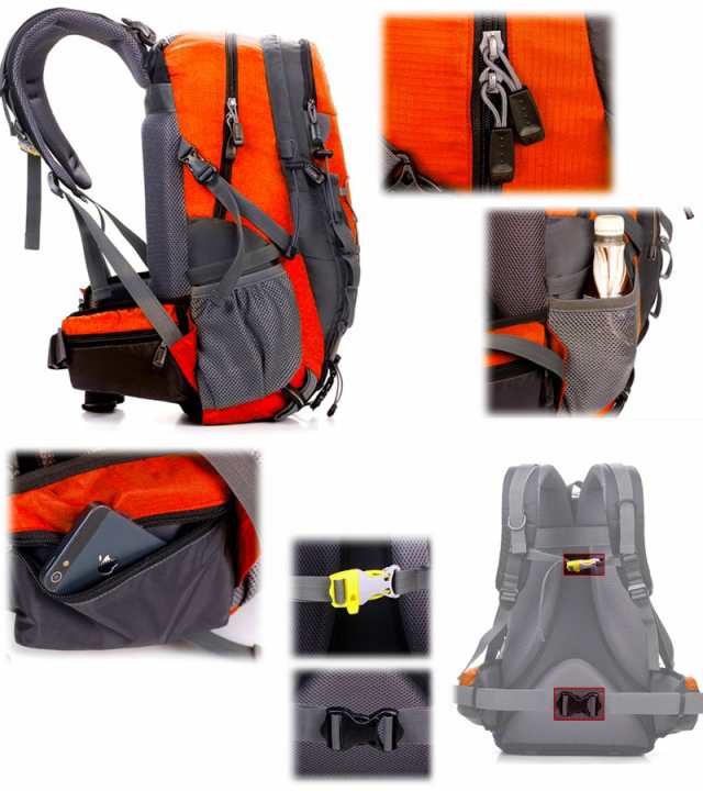 40L 登山 バックパック リュックサック メンズ レディース サック アウトドア 防災 トレッキング デイパック ハイキング 旅の通販はau PAY  マーケット - BIGBANGFELLAS